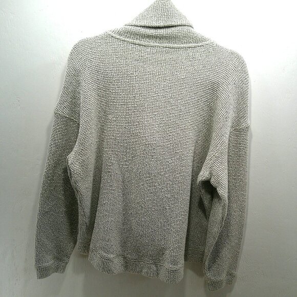 Sweaty Betty Women's Restful Boucle Half Zip Sweatshirt Light Gray Size 4-6 | - Picture 7 of 10